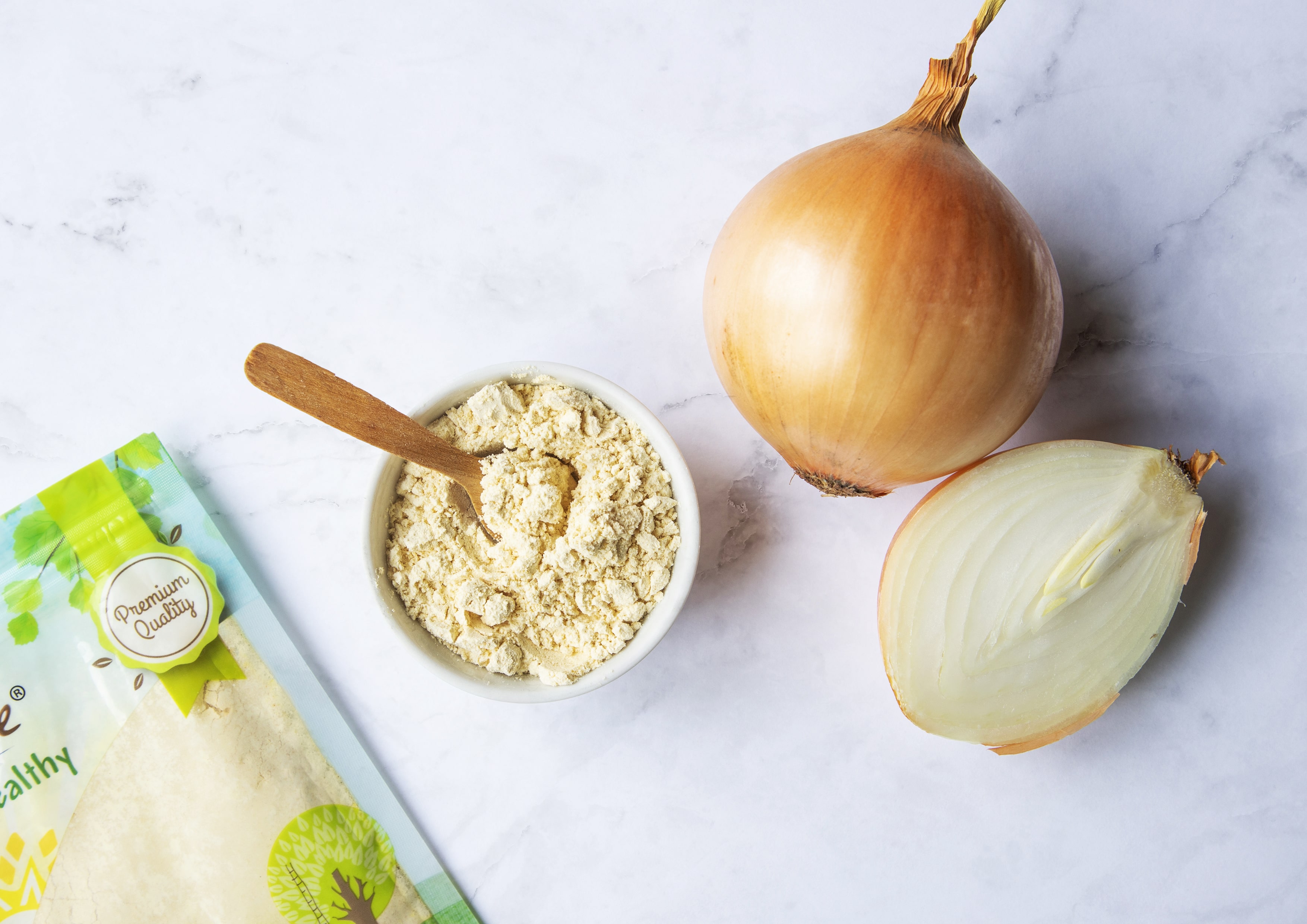Onion Powder – Finely Ground Dried Onions, Pure, Vegan, Bulk. Rich Onion Flavor - Picture 13 of 56