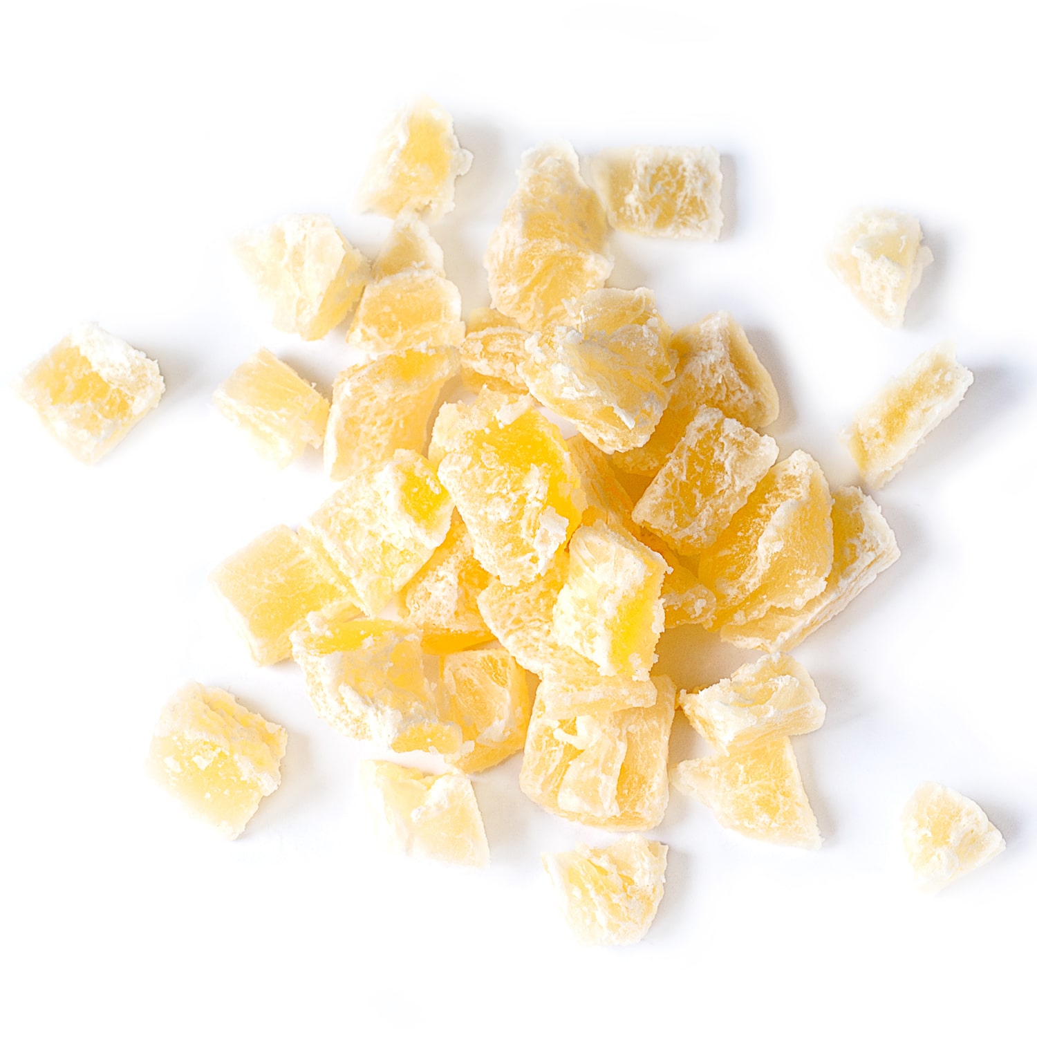 Dried Diced Pineapple, 0.5 15 Pounds Sweetened, Unsulfured, Kosher
