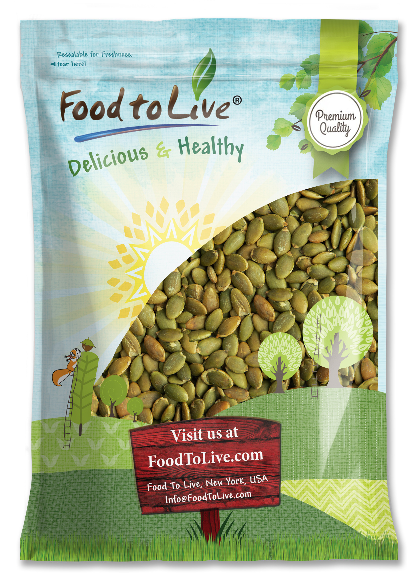 Dry Roasted Pumpkin Seed with Himalayan Salt - Picture 15 of 49
