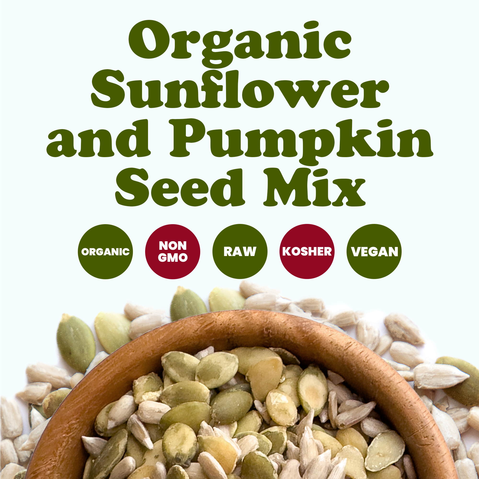 Organic Raw Sunflower and Pumpkin Seed Mix - Picture 32 of 49