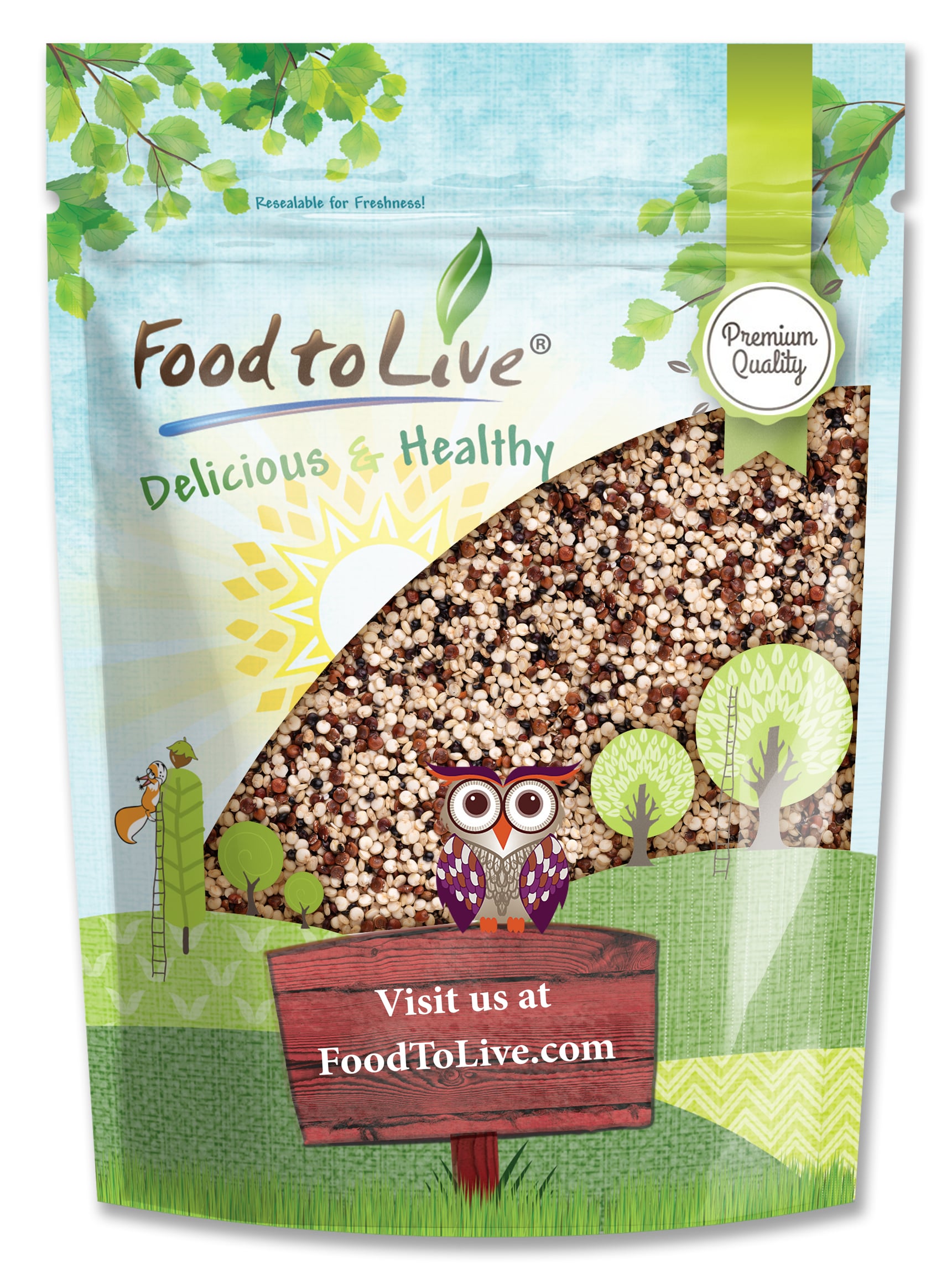Tri-Color Quinoa Grain–Pre-Washed, Ready to Cook.A Nutrient-Rich Superfood. Bulk - Picture 17 of 48