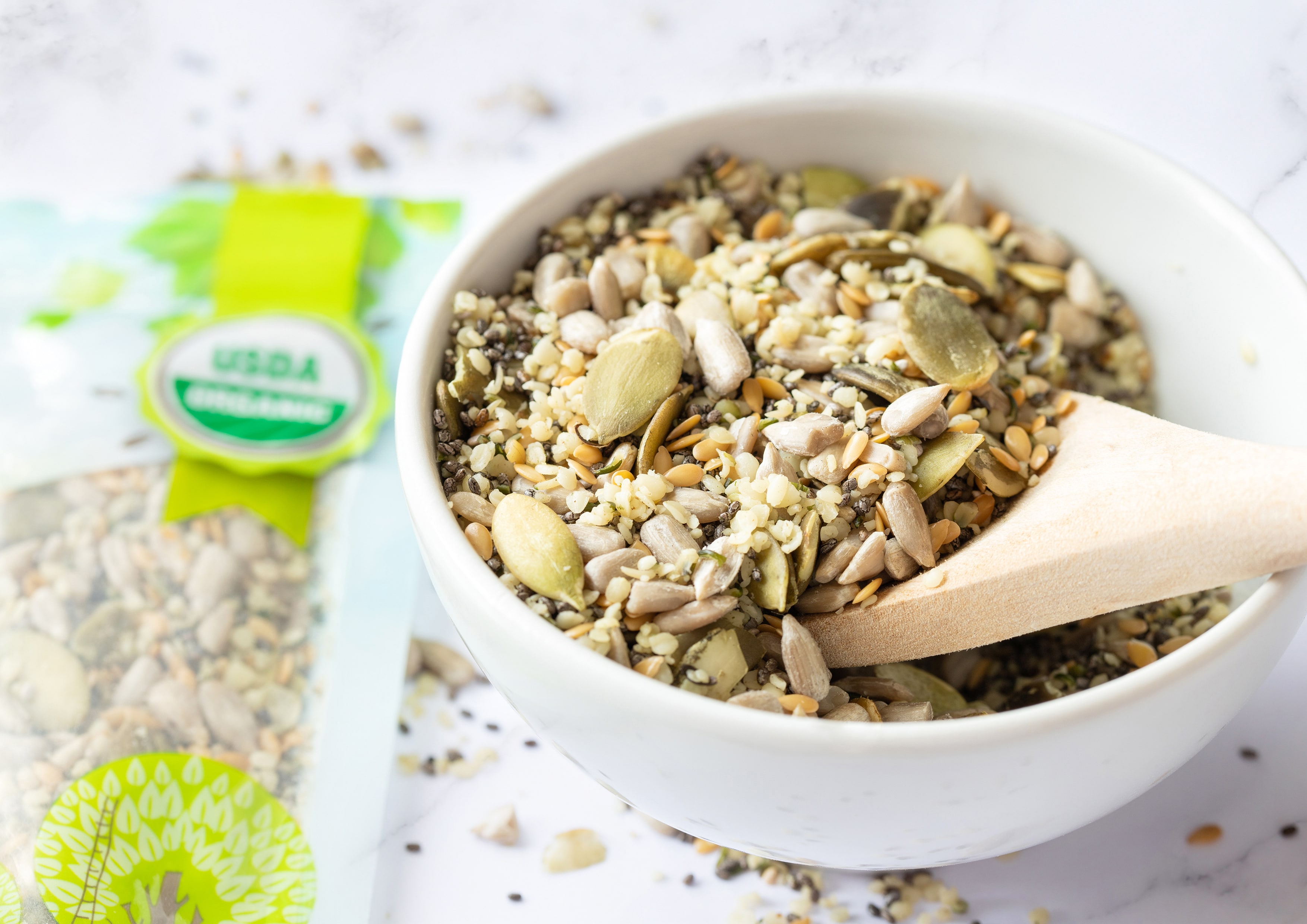 Organic Raw Superseed Mix with Chia, Flax, Hemp, Pumpkin, and Sunflower —Non-GMO - Picture 22 of 56