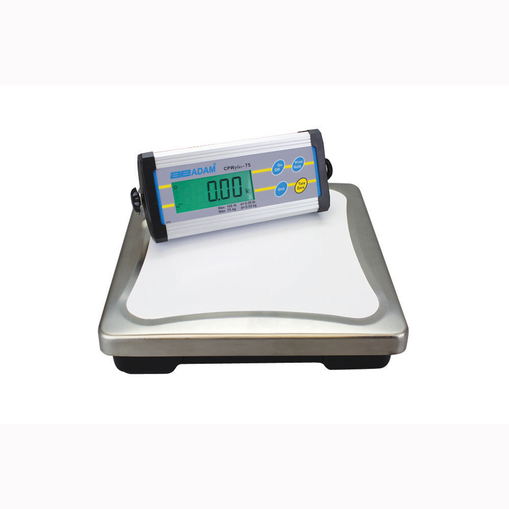 Adam Cpw Plus Industrial Scale, 35 Kg X 0.01 Kg, 115 Vac (819309012146)