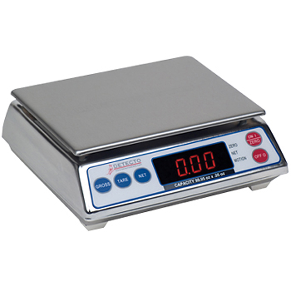 Detecto AP-4K Metric NTEP Legal For Trade Portion Control Scale-3999 g