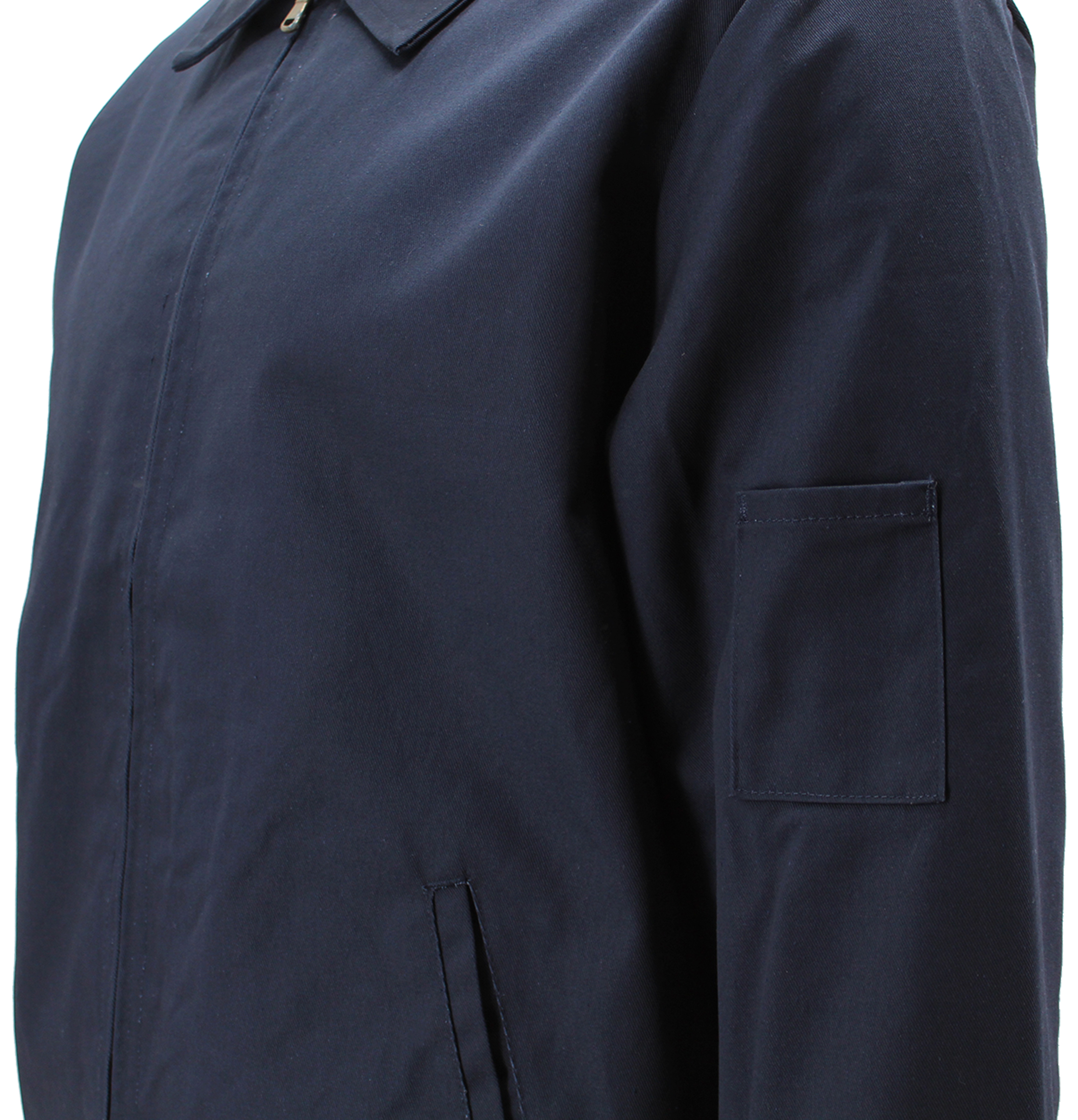 Men's Classic Eisenhower Ike Waist Length Lined Insulated Workwear Jacket