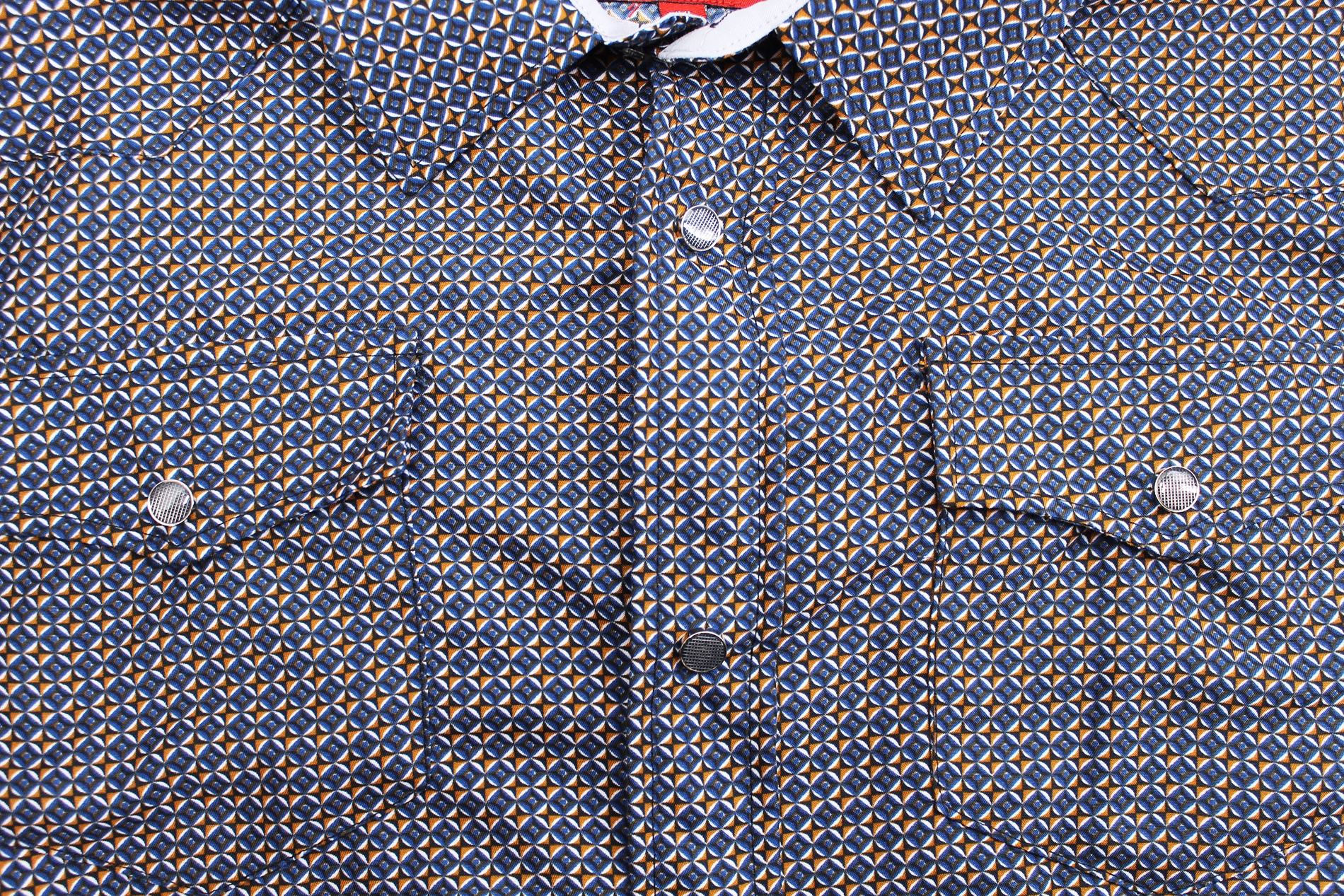 Men's Cowboy Western Long Sleeve Paisley Patterned Rodeo Button Up Dress Shirt - Picture 28 of 57