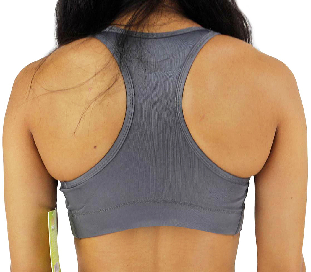 WOMEN'S W SPORT ATHLETIC GYM SPORT FITNESS WORKOUT SPORTS BRA CROP TOPS AP-4823 - Picture 10 of 13