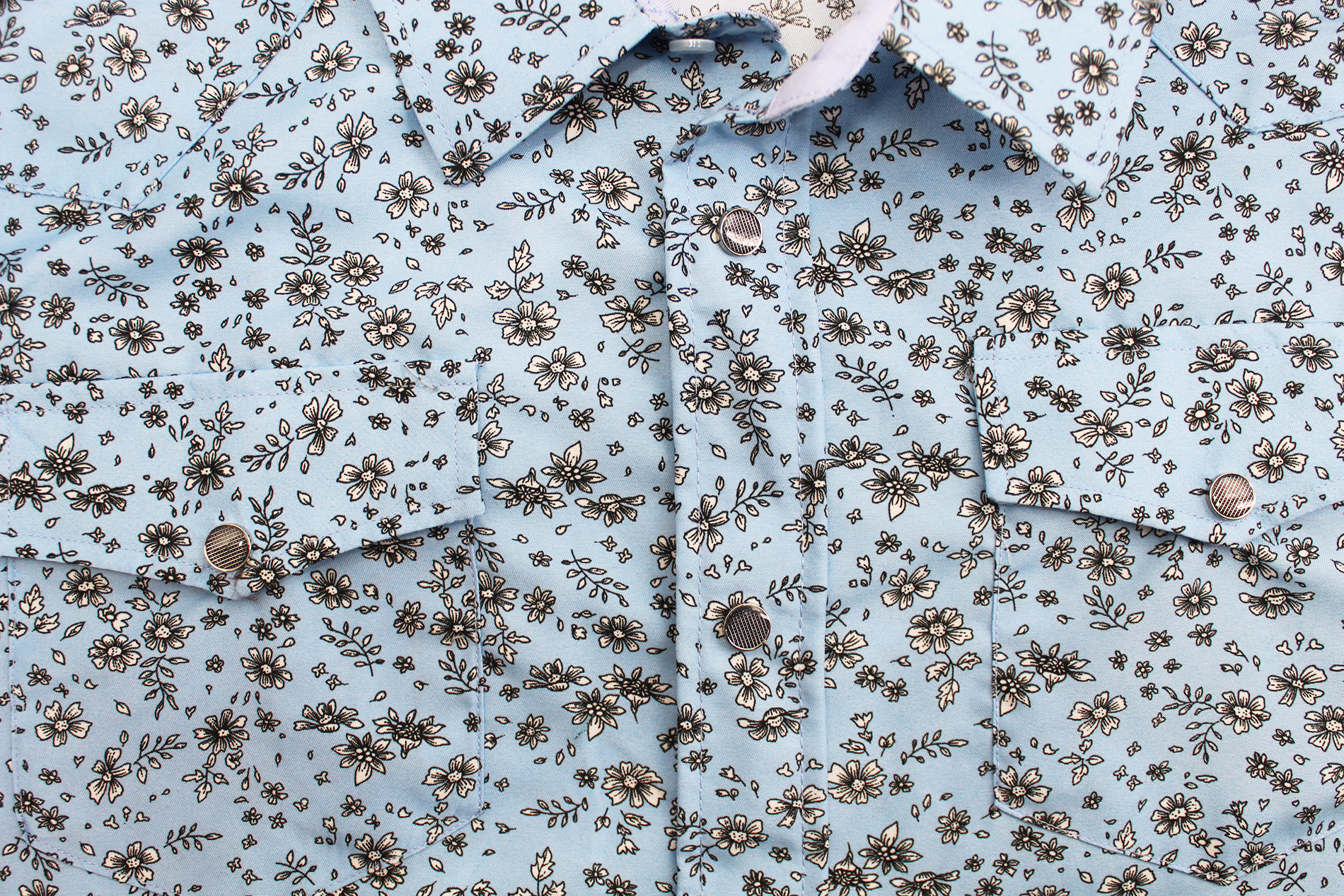 Men's Cowboy Western Long Sleeve Paisley Patterned Rodeo Button Up Dress Shirt - Picture 44 of 57