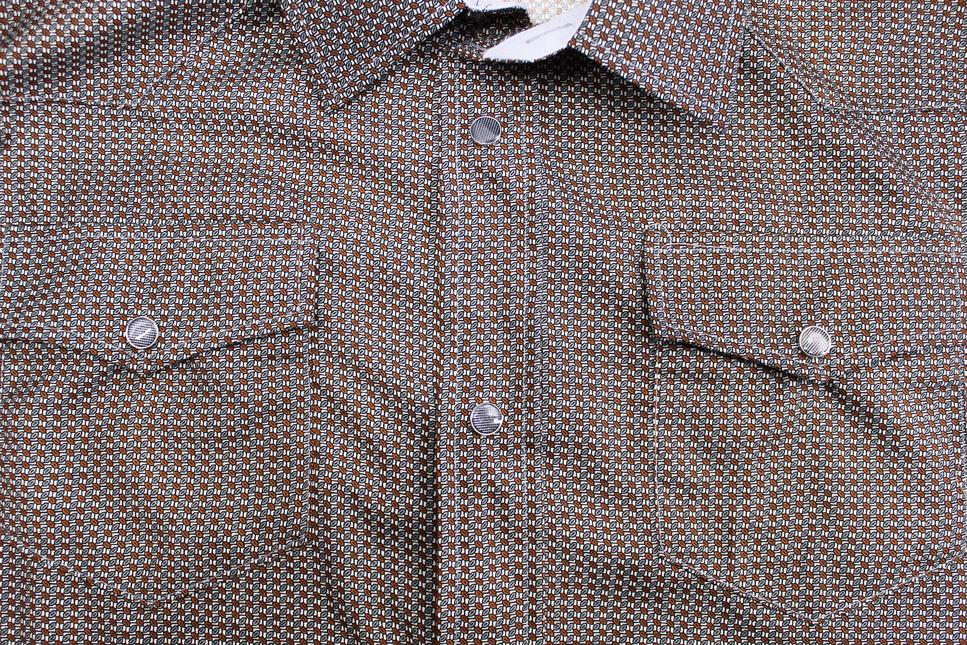 Men's Cowboy Western Long Sleeve Paisley Patterned Rodeo Button Up Dress Shirt - Picture 48 of 57
