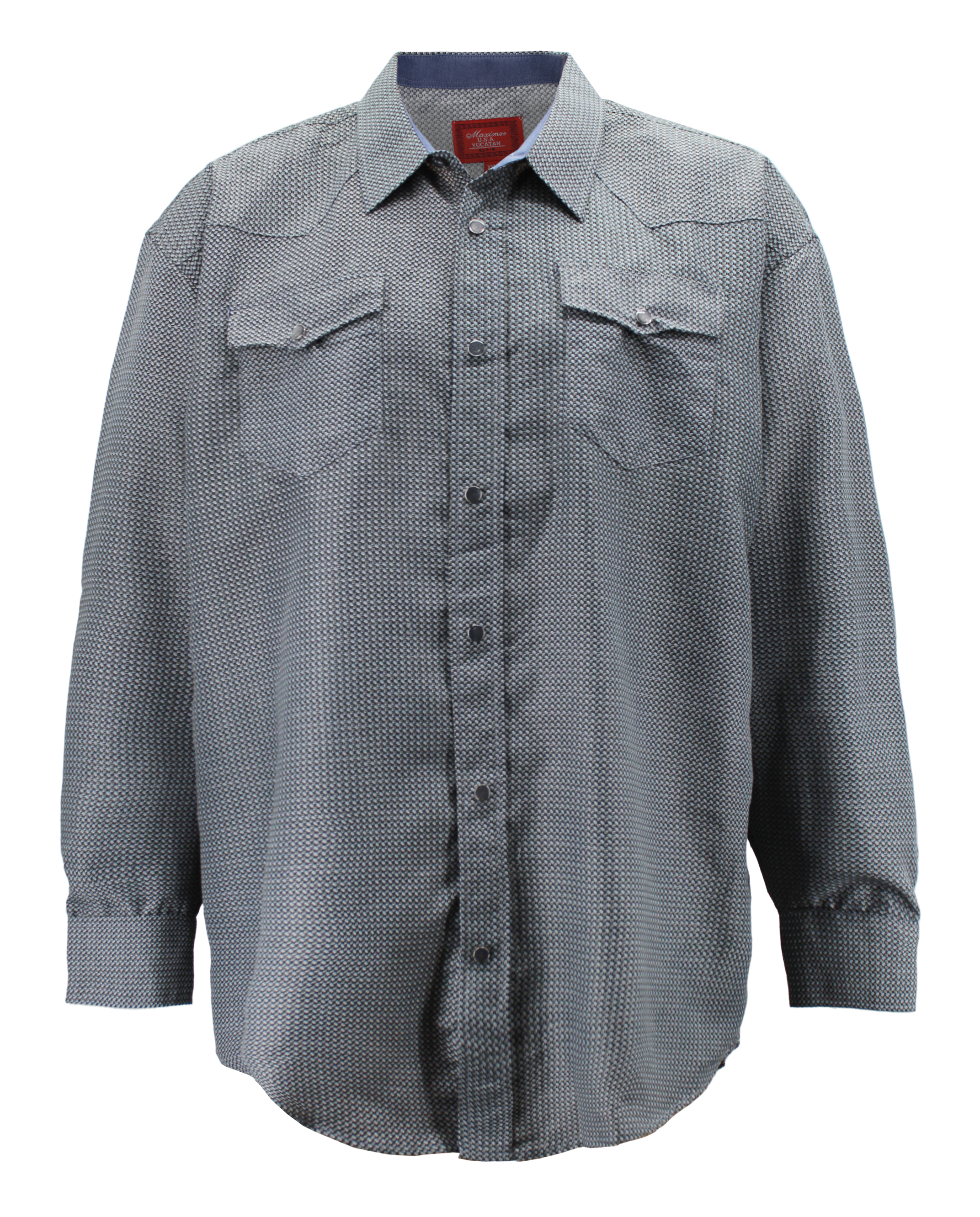 Men's Cowboy Western Long Sleeve Paisley Patterned Rodeo Button Up Dress Shirt - Picture 53 of 57
