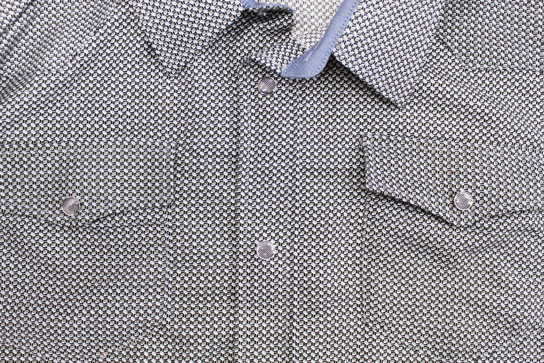 Men's Cowboy Western Long Sleeve Paisley Patterned Rodeo Button Up Dress Shirt - Picture 52 of 57