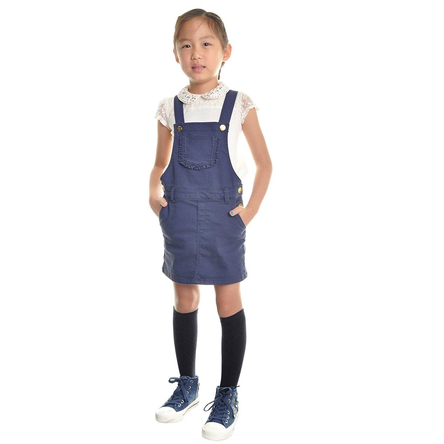 12 Pair Dozen Girls Premium Cotton Knee High Socks Multiple Colors - Picture 6 of 19