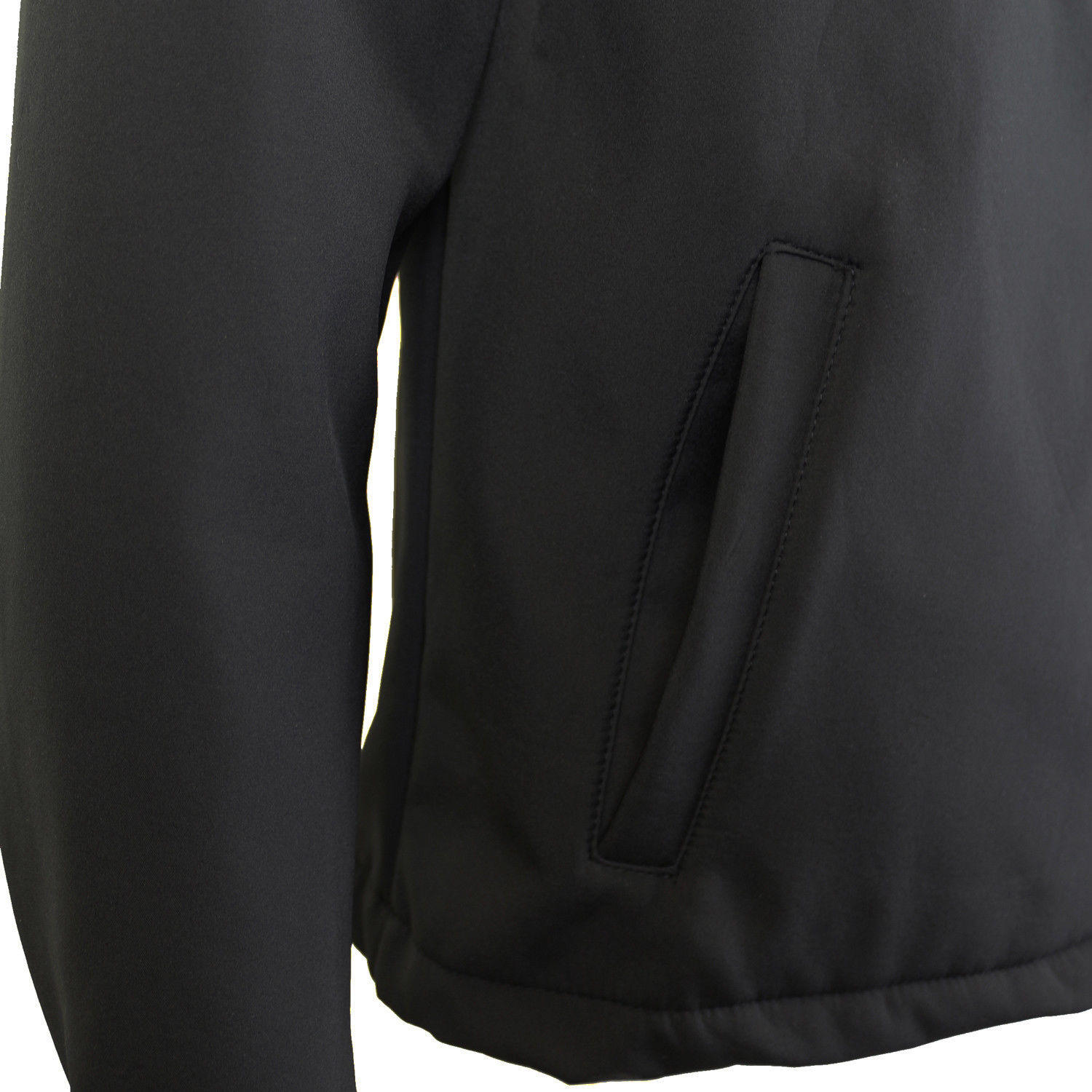 Men's Lightweight Athletic Water Resistant Windbreaker Slim Fit Jacket JERRY - Picture 4 of 7