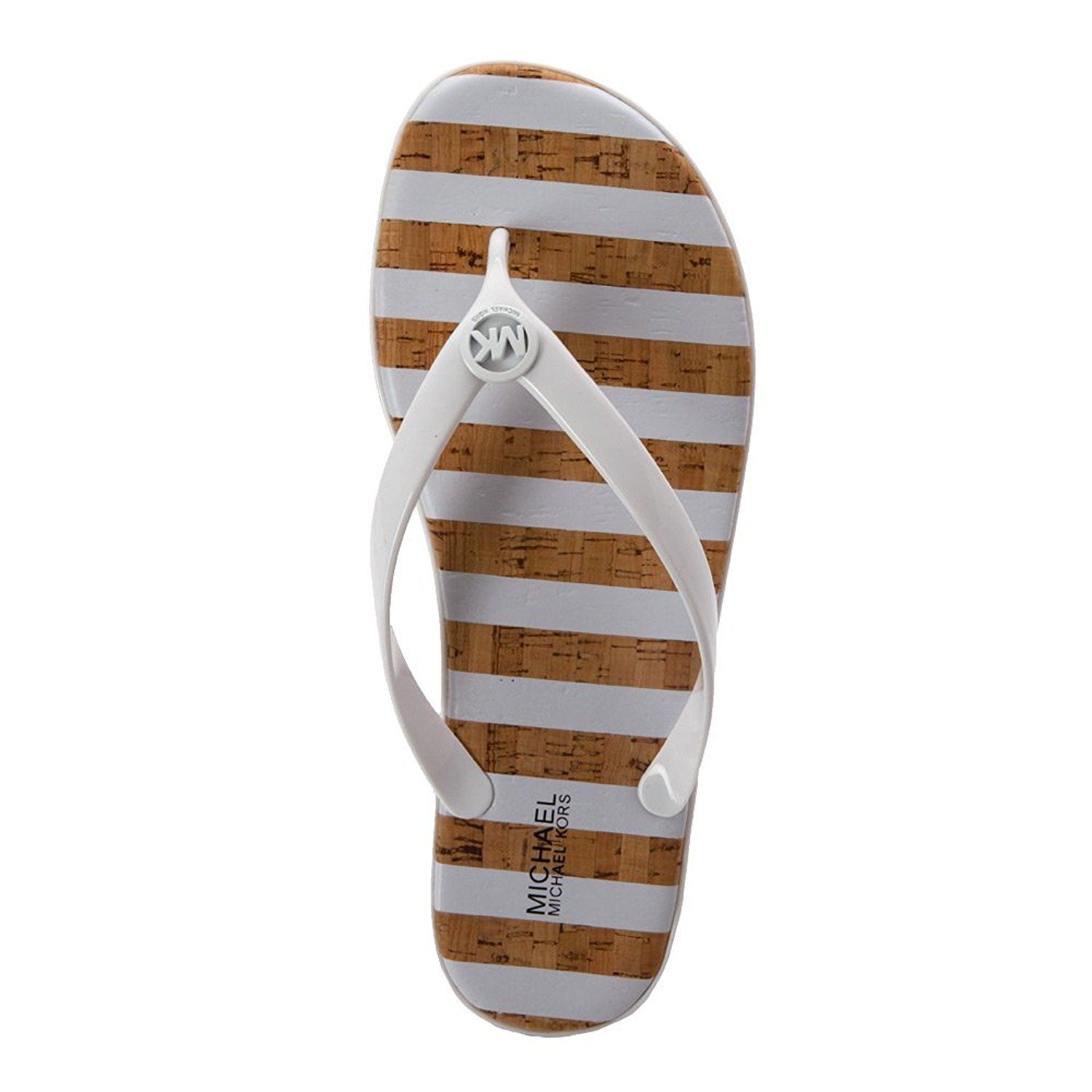 mk slip on sandals