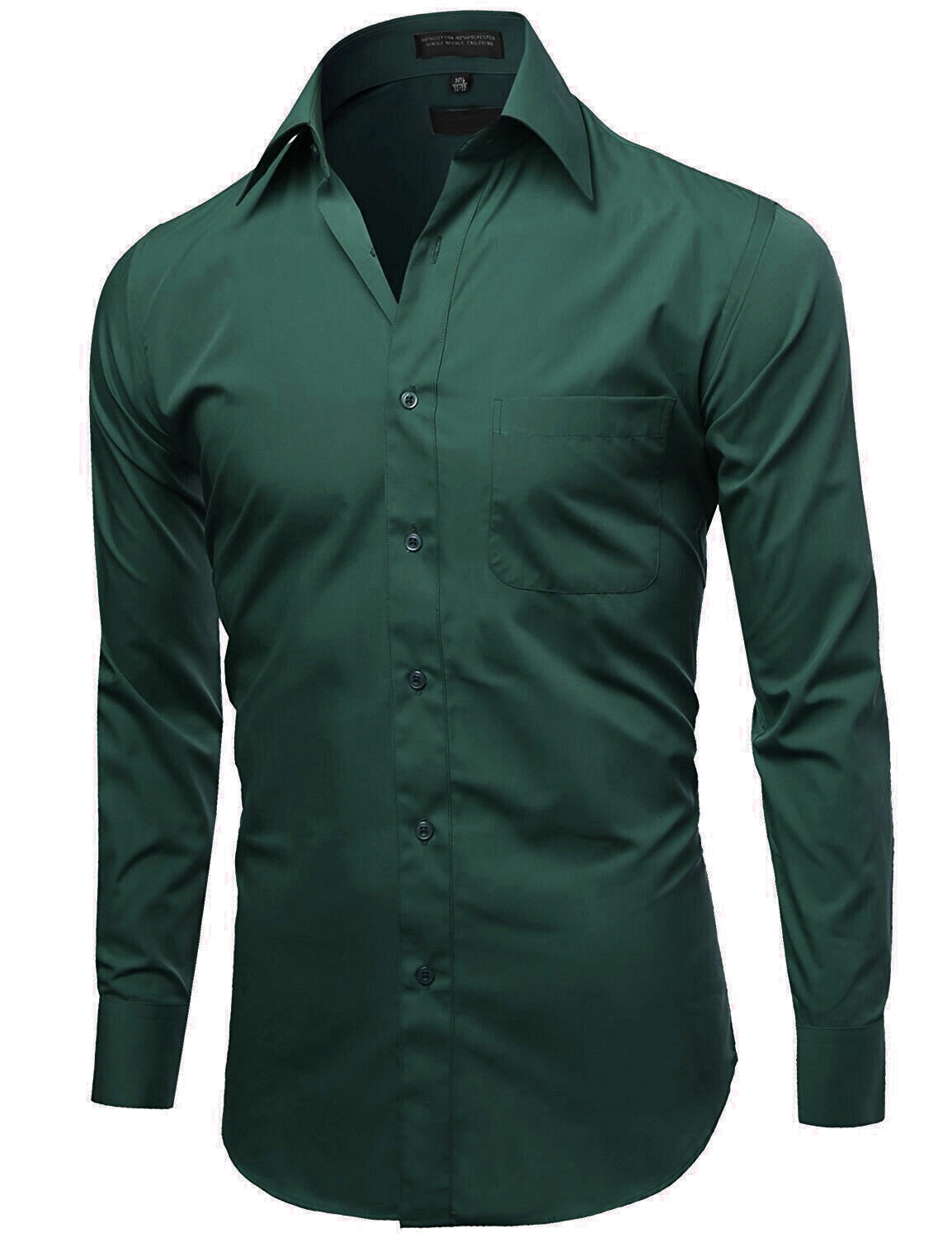 Men's Shirt Long Sleeve Classic Collar Button-Up Elegant main image 0
