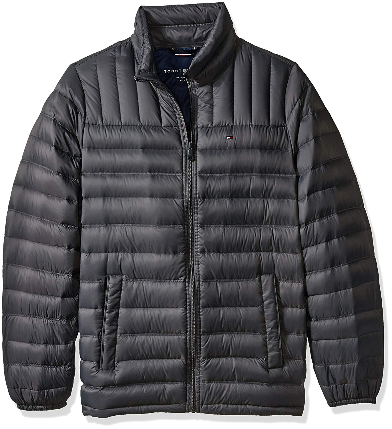 Tommy Hilfiger Men's Insulated Packable Down Puffer Nylon JacketeBay