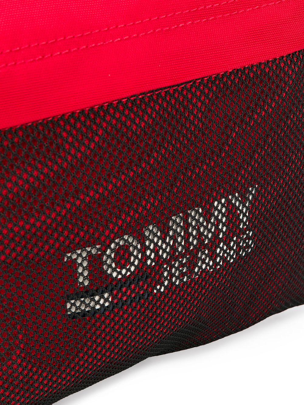 Tommy Jeans Cool City Logo Print Mesh Pocket School Shoulder Book Bag Backpack - Picture 9 of 9