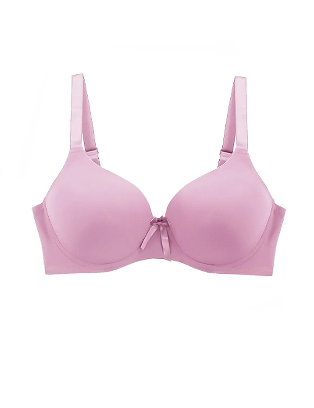 Women's Solid Multicolor Adjustable Strap Full Cup Bra Set Pack of 6