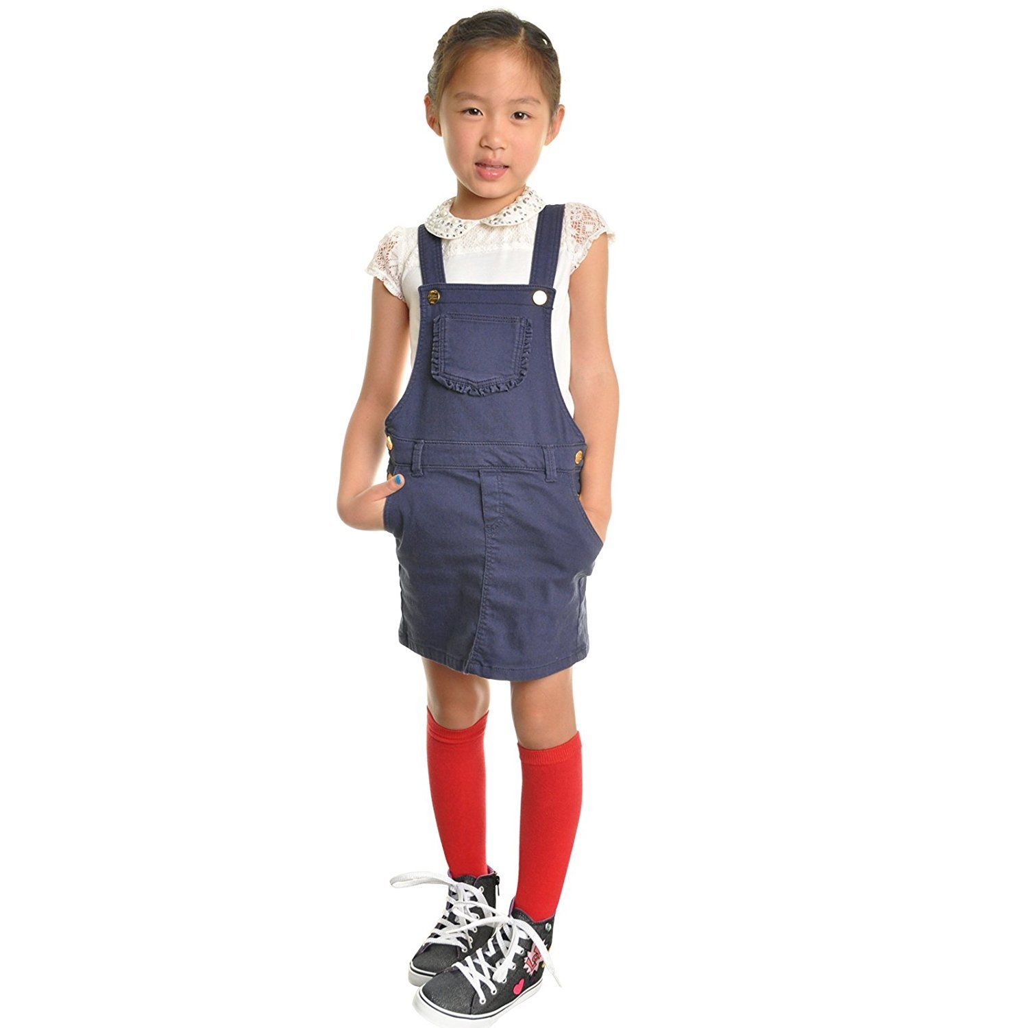 12 Pair Dozen Girls Premium Cotton Knee High Socks Multiple Colors - Picture 14 of 19