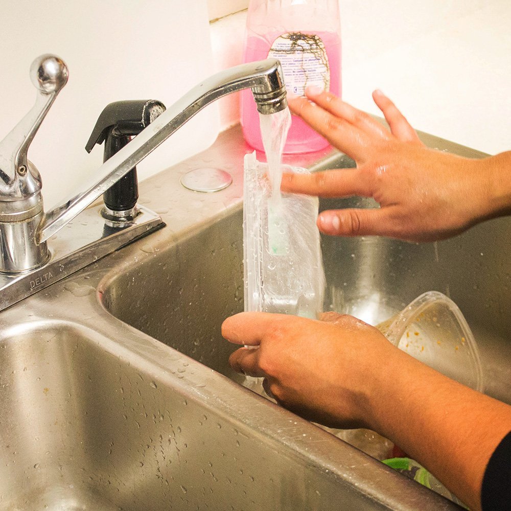 Dissolvable Food Labels by Safe Leaves No Adhesive Residue Dissolves in