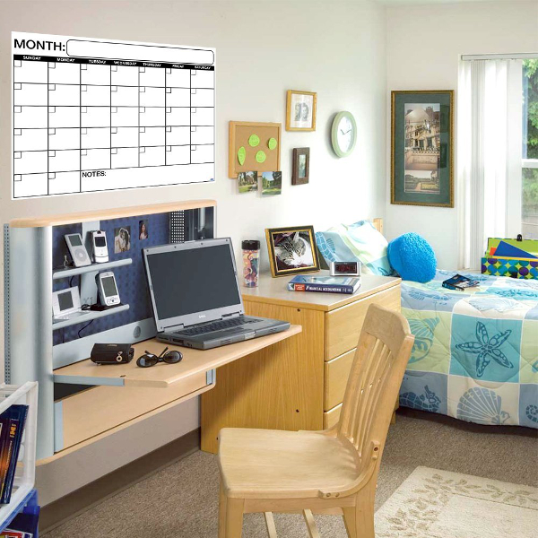 Large Dry or Wet Erase Laminated Monthly Wall Calendar Planner - Afbeelding 44 van 48