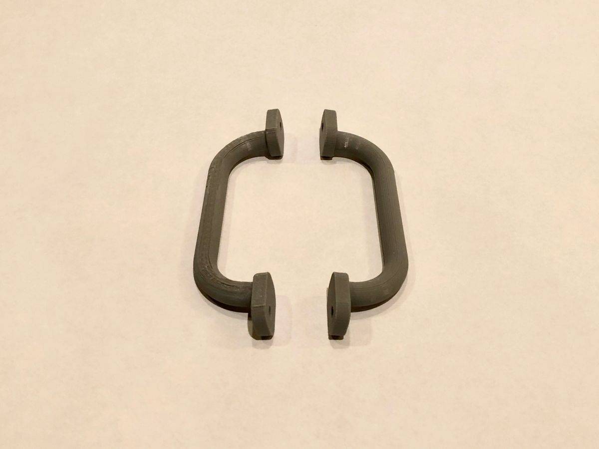 Handles for Small Wooden Pedalboards (pair)