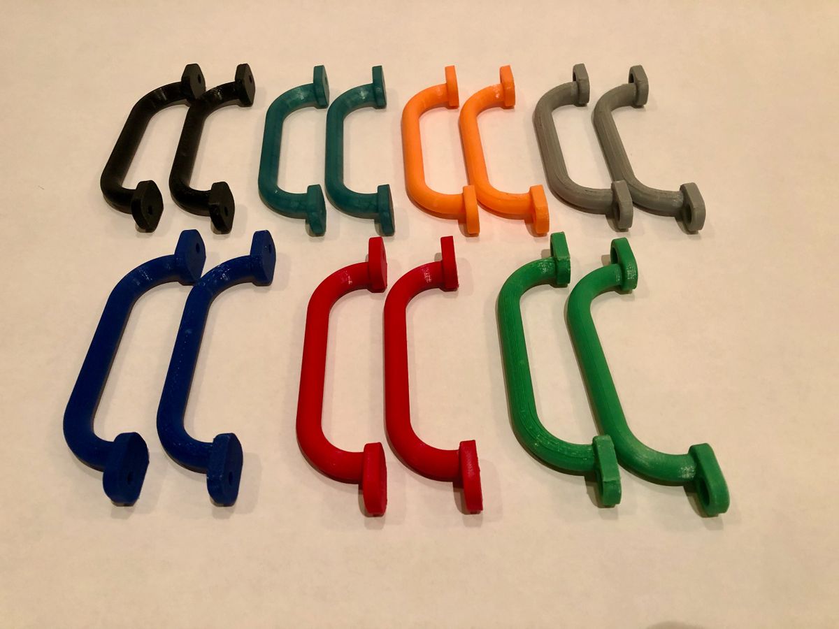 Handles for Small Wooden Pedalboards (pair)