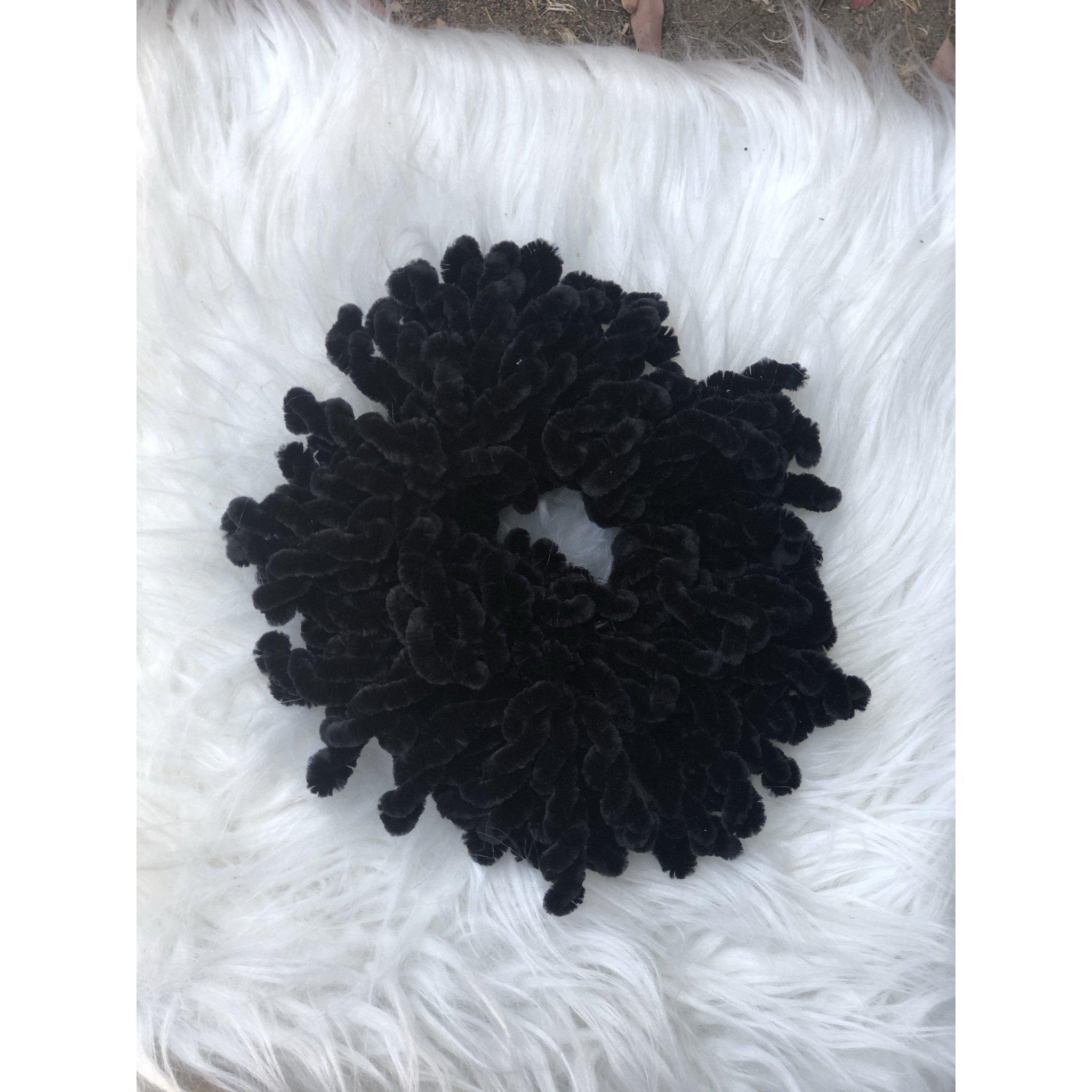 Volume Scrunchies Velvet Big Hair Band Tie Bun Hijab Scarf - Picture 2 of 4