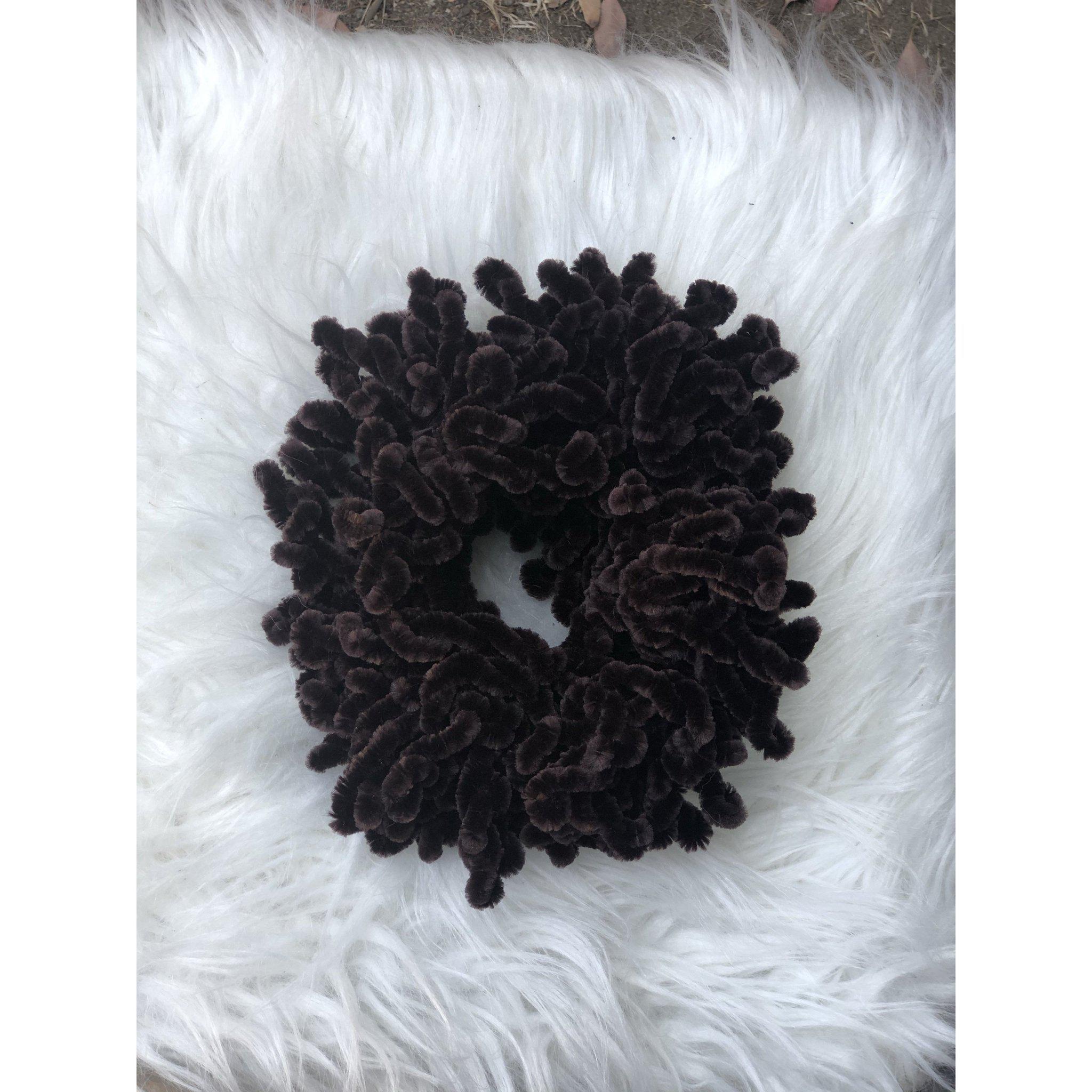Volume Scrunchies Velvet Big Hair Band Tie Bun Hijab Scarf - Picture 3 of 4