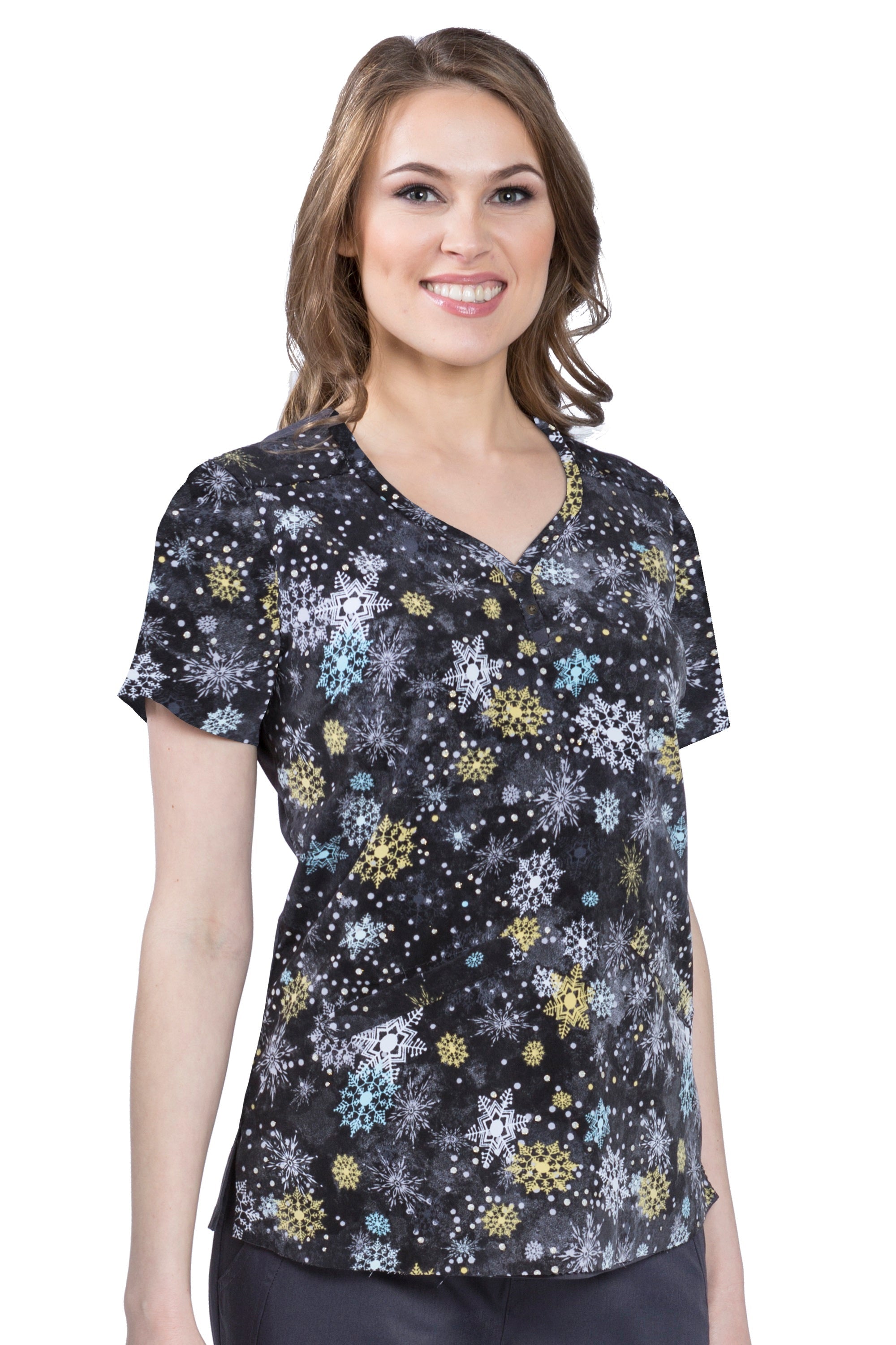 Healing Hands Scrub Top Prints Clearance Sale - Picture 13 of 21