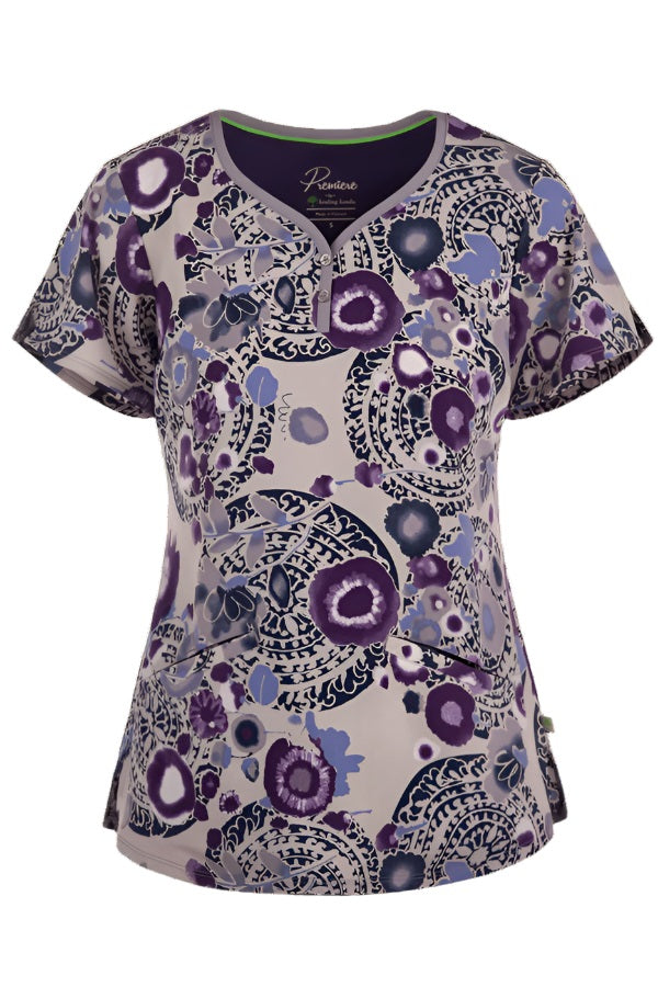 Healing Hands Scrub Top Prints Clearance Sale - Picture 12 of 21