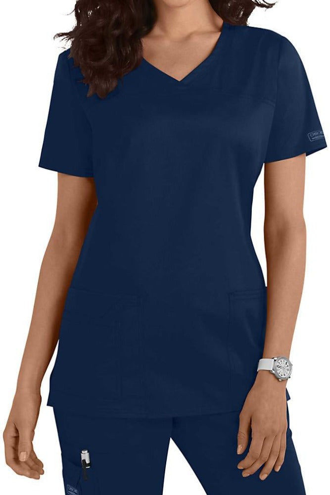 Cherokee Scrub Top Core Stretch V Neck Clearance Sale 4727 - Picture 17 of 17