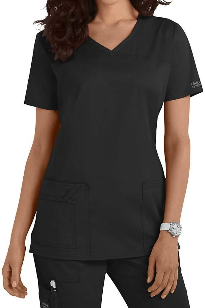 Cherokee Scrub Top Core Stretch V Neck Clearance Sale 4727 - Picture 14 of 17