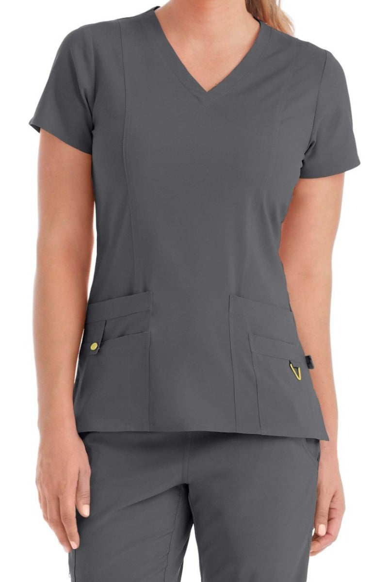 Med Couture Scrub Top Activate & Energy Clearance Sale - Picture 6 of 10