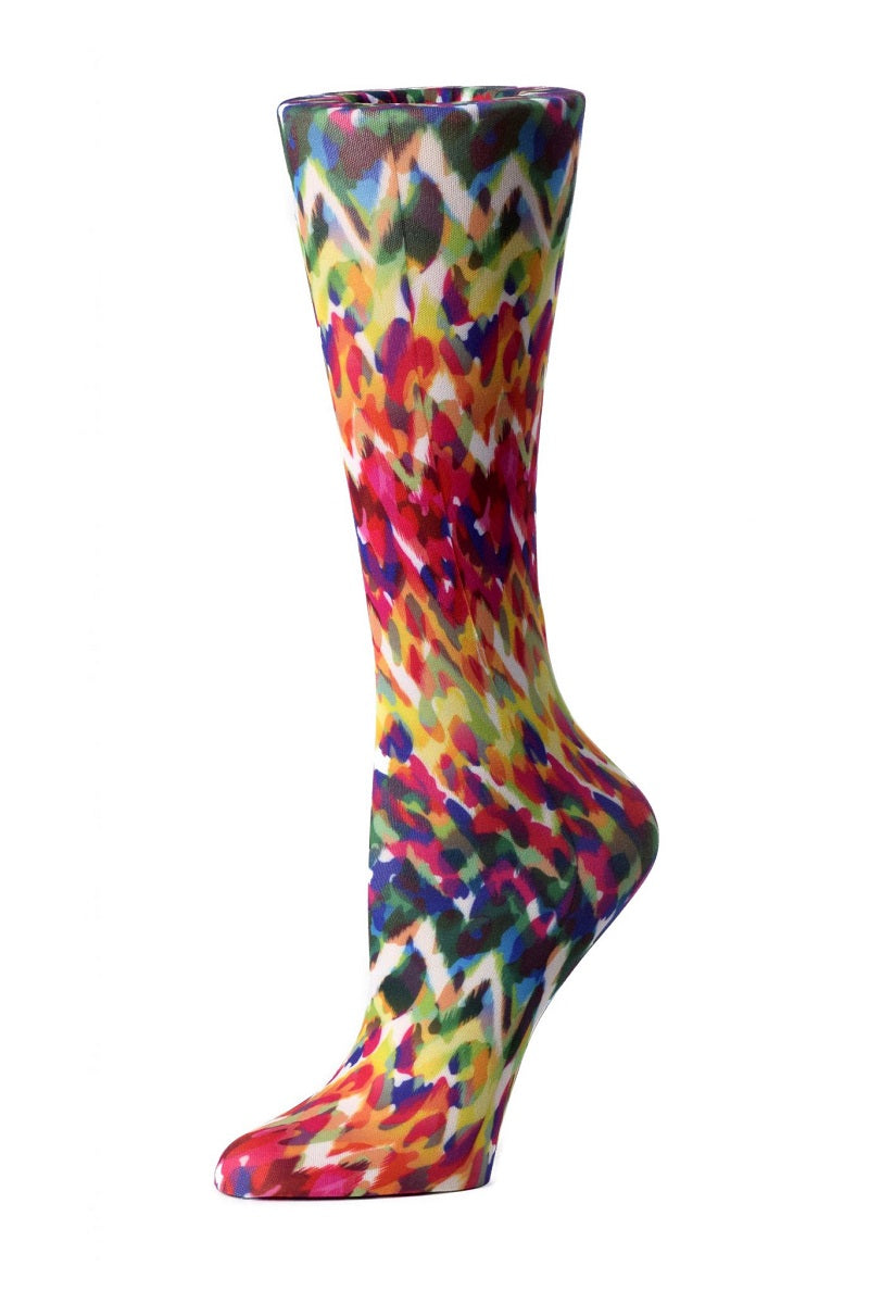 Cutieful Sheer Compression Socks | 8-15 mmHg Knee High | Women’s Sizes 5-11