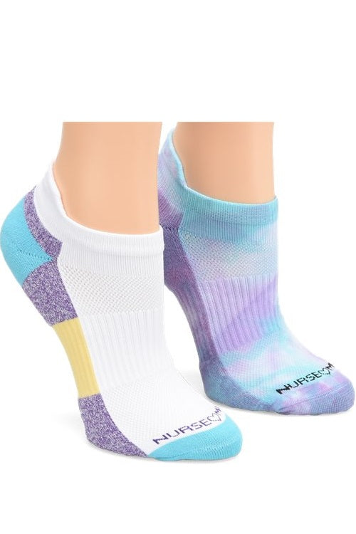 Nurse Mates Compression Socks Anklet 2/Pack | eBay