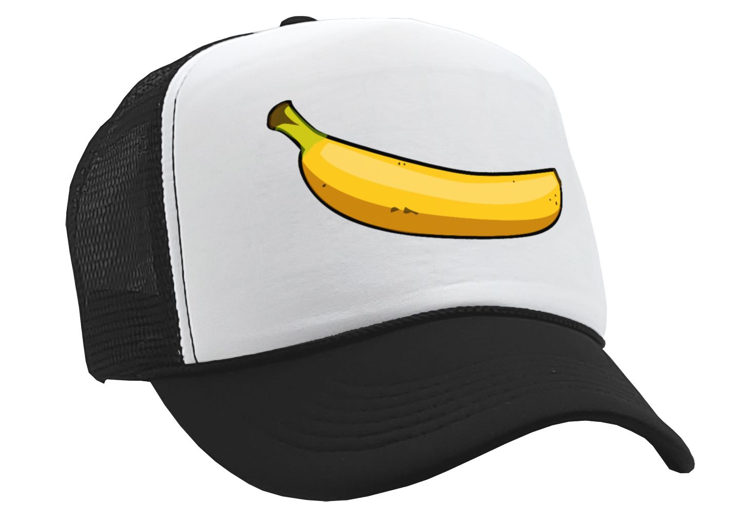 Adjustable Snap Back Unisex Banana Trucker Hat Cap