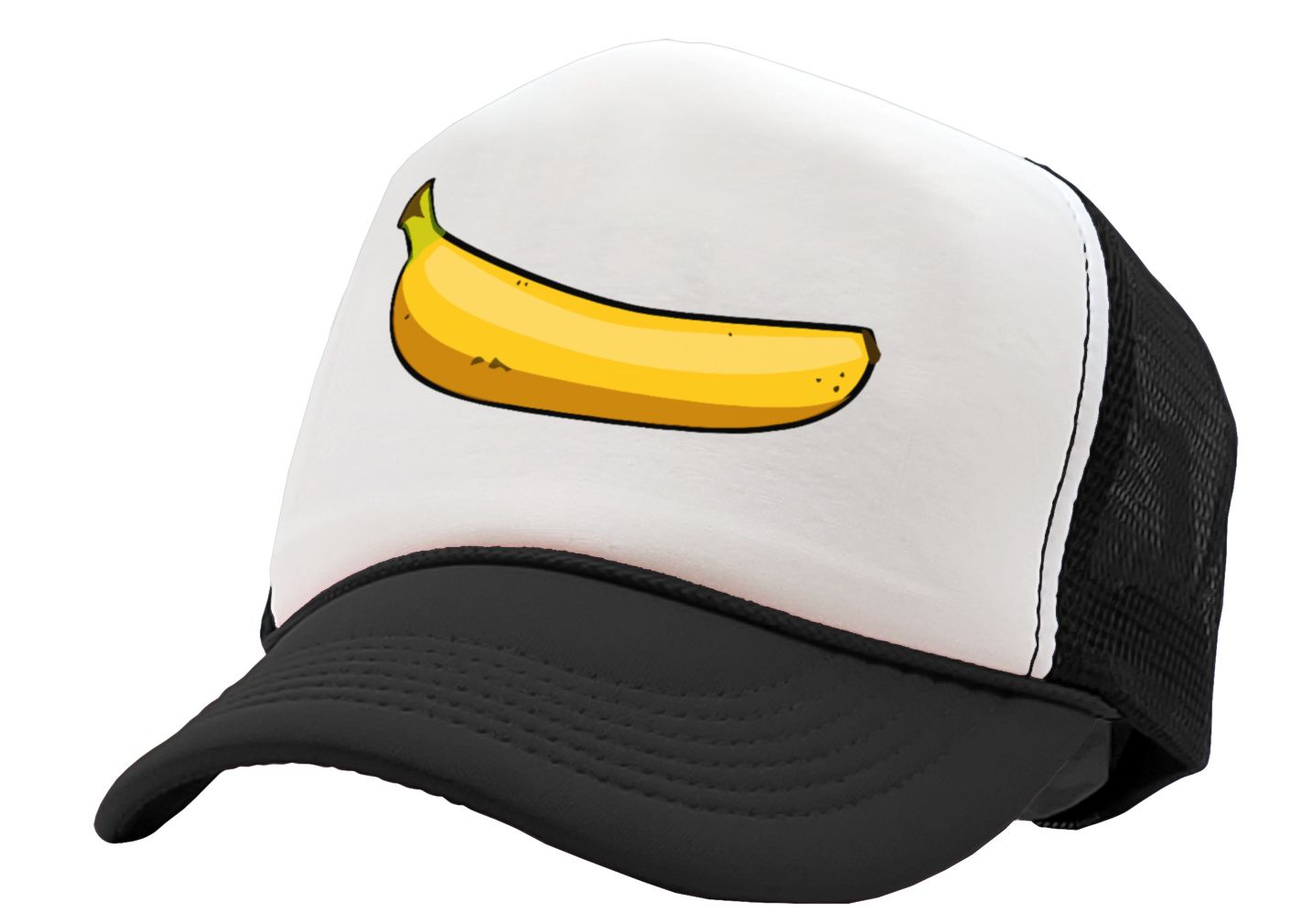 Adjustable Snap Back Unisex Banana Trucker Hat Cap