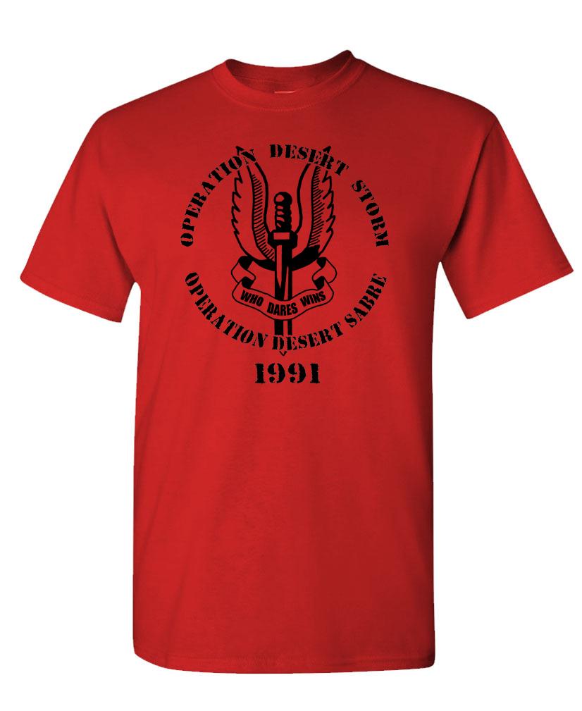 OPERATION DESERT STORM - Who osares wins - T-shirt unisex cotone - Foto 8 di 10