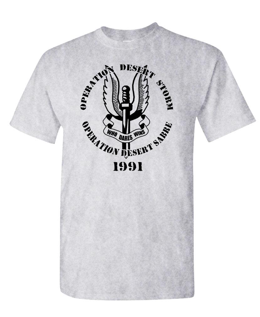 OPERATION DESERT STORM - Who osares wins - T-shirt unisex cotone - Foto 7 di 10