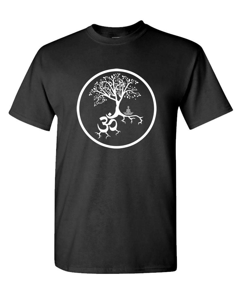 MEDITATION – Unisex Cotton T-Shirt Tee Shirt