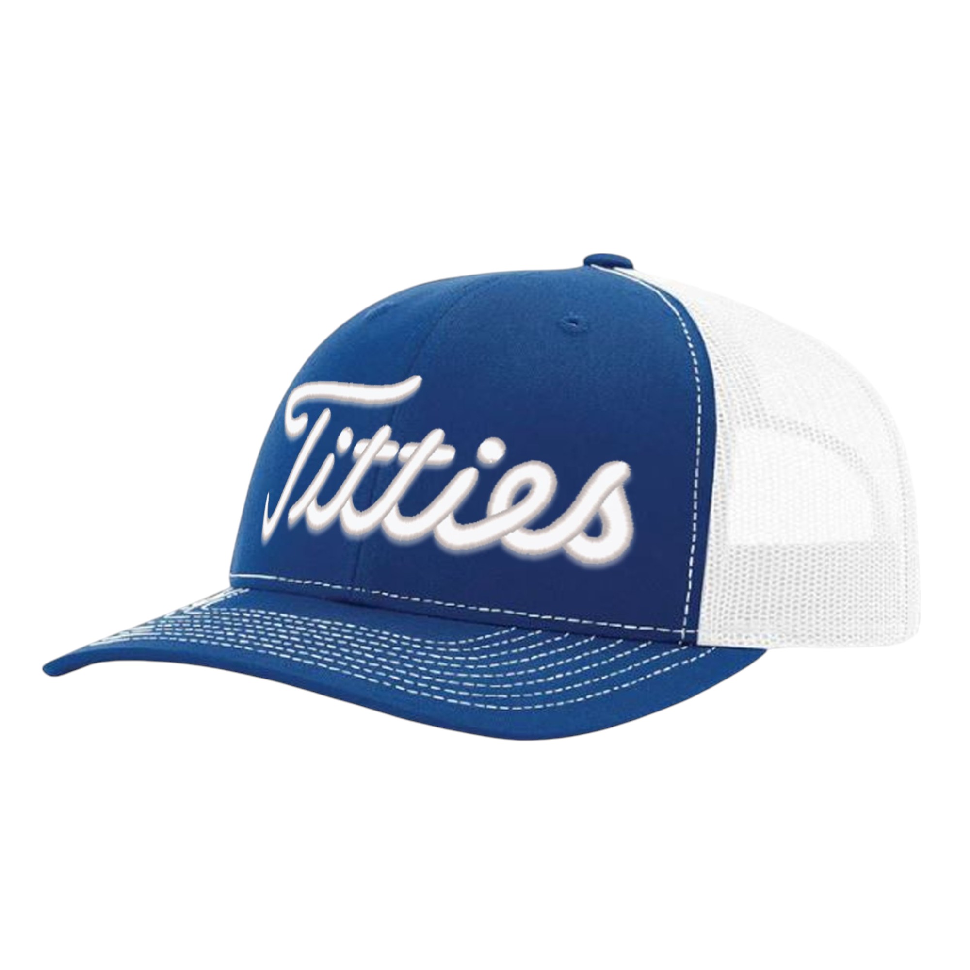 Truckermütze Titties Puff bestickt - verstellbar Snapback Cap - Bild 9 von 11