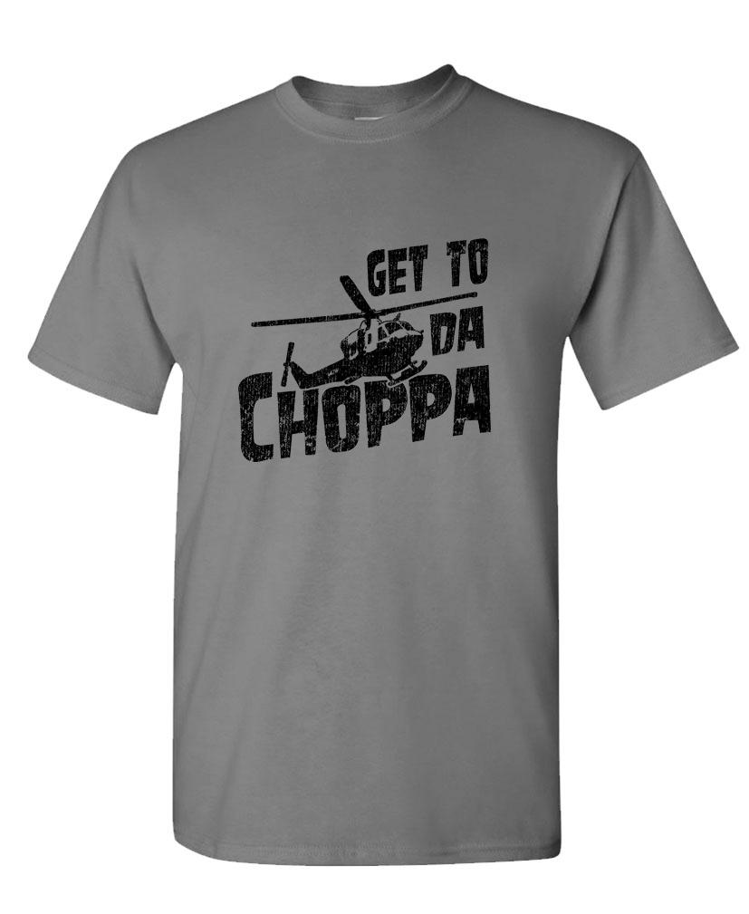 Get to the Choppa Funny Arnold tee military HOODIE SWEATSHIRT