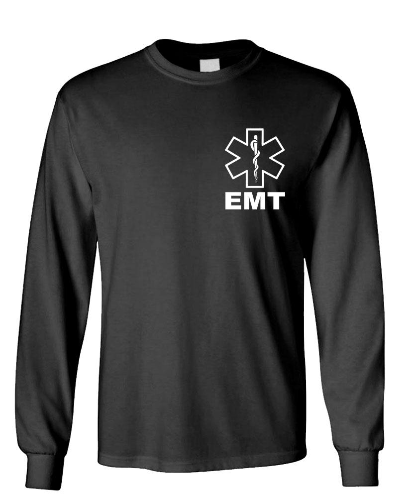 v2 EMT – emergency medical technician 911 – Long Sleeved Tee