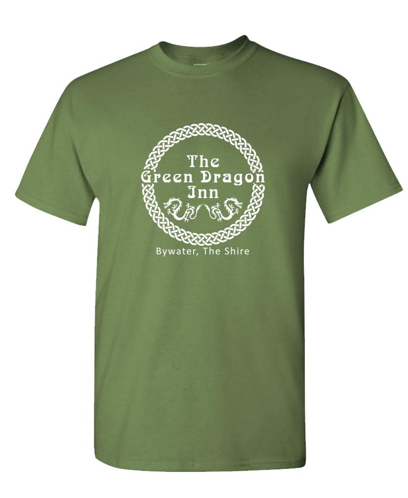THE GREEN DRAGON INN - film fantasy - T-shirt uomo cotone - Foto 11 di 14