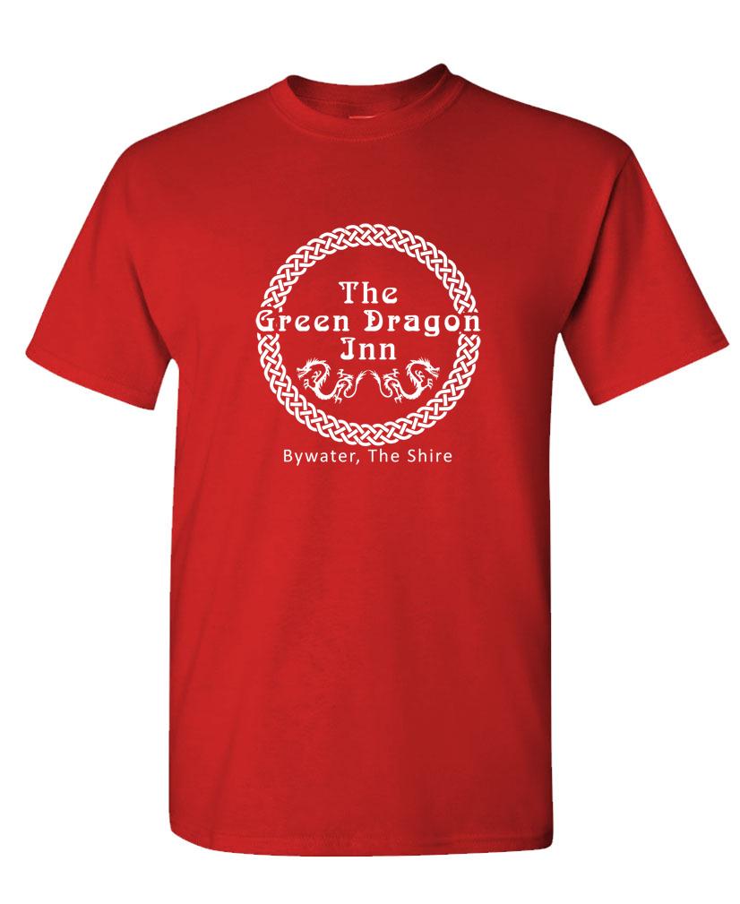 THE GREEN DRAGON INN - film fantasy - T-shirt uomo cotone - Foto 13 di 14