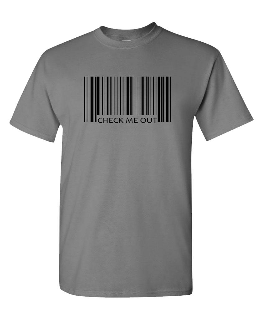 CHECK ME OUT – Unisex Cotton T-Shirt Tee Shirt