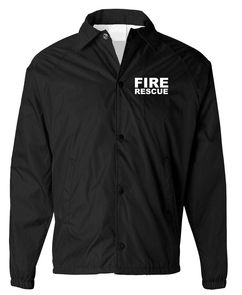 FIRE RESCUE - Windbreaker Coaches Jacket