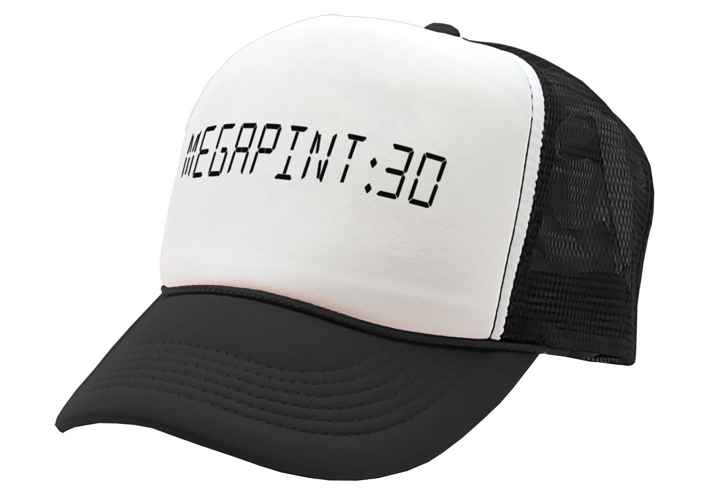 MEGAPINT30 - Vintage Retro Style Trucker Cap Hat