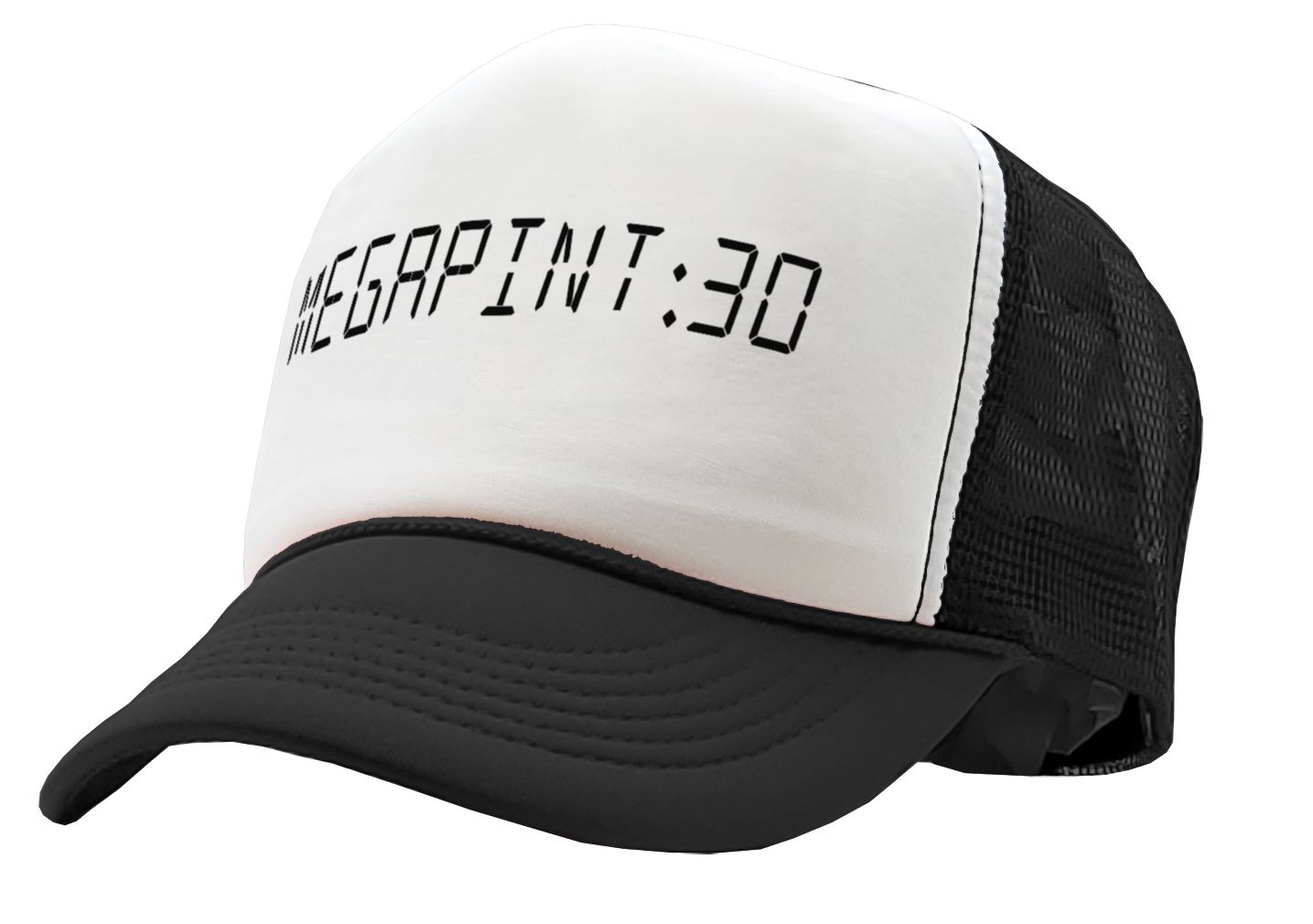 MEGAPINT30 - Vintage Retro Style Trucker Cap Hat